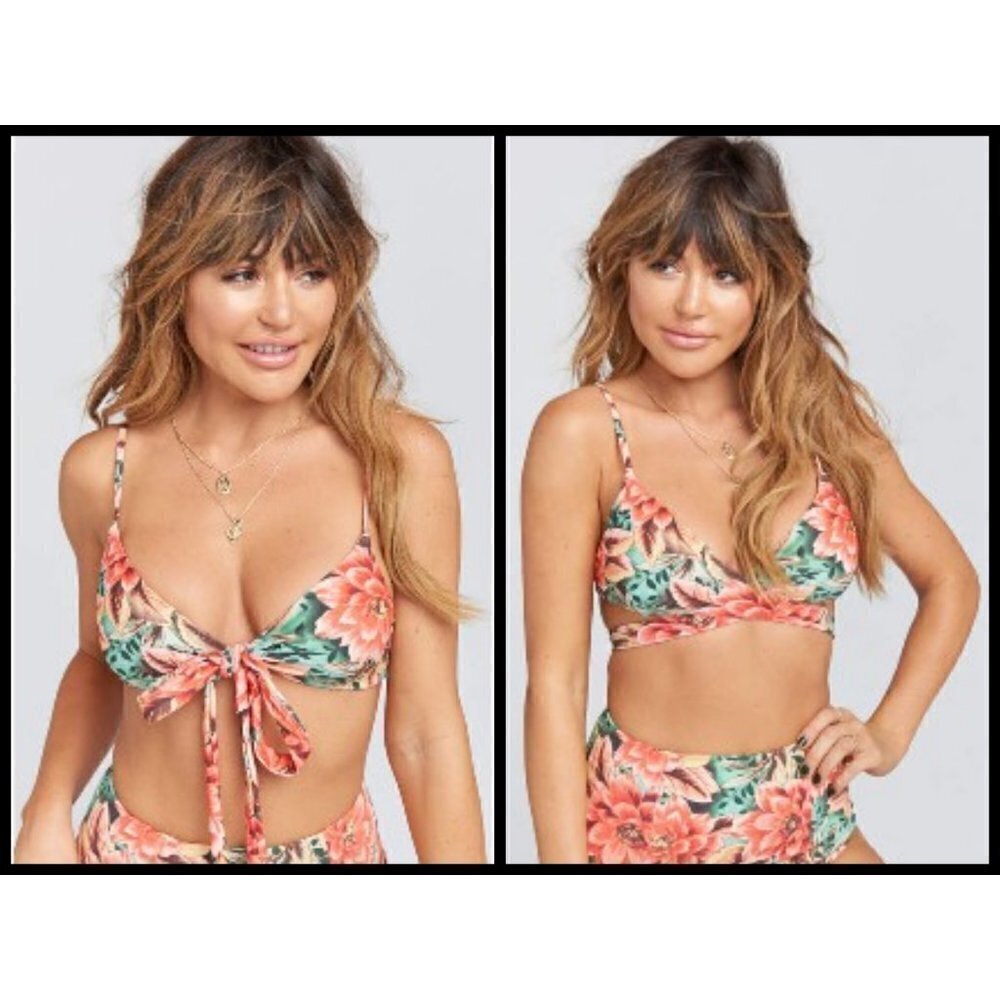 💕SHOW ME YOUR MUMU💕 Ryder Wrap Bra Bikini Top